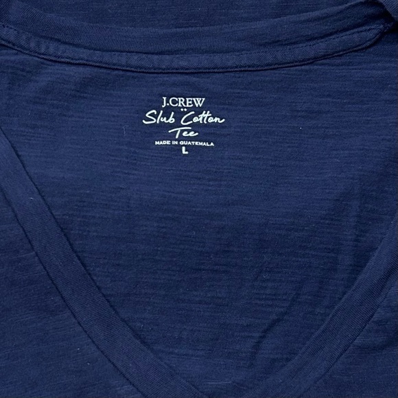 J. CREW Slub Cotton Short Sleeve Tee - Picture 7 of 10